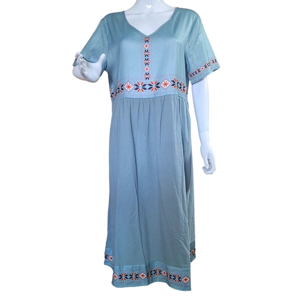 Women's Blue Maxi Dress XL